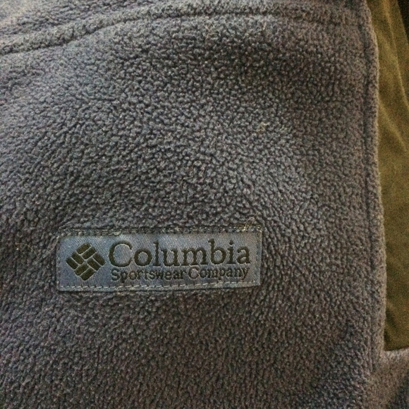 Columbia Mens XL Purple & Black Full Zip-up Fleece - Picture 6 of 6